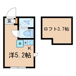 ルシェン和田町の物件間取画像